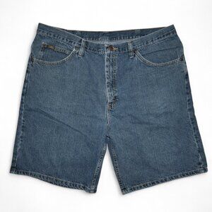 Vintage LEE Men’s Jean Shorts Tag Size 40 Actual 38 Denim Jorts Dark Wash GUC